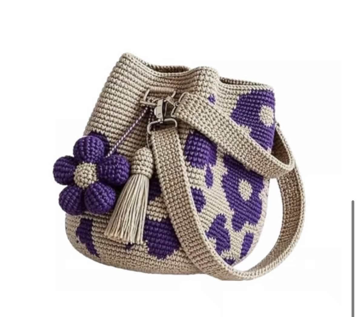 Sac de Théo (Flower Mauve)